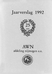 AWN Jaarverslag 1992