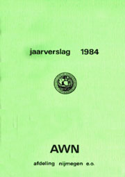 AWN  Jaarverslag 1984