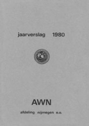 AWN Jaarverslag 1980